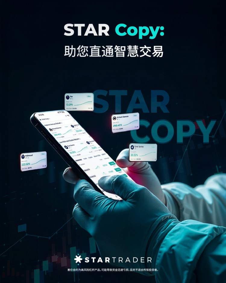 STARTRADER星迈重磅上线「STAR Copy」智能跟单系统，重塑交易新格局！