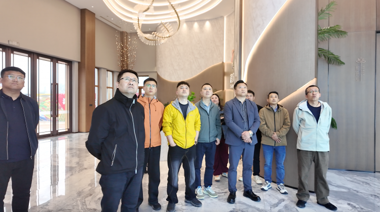 春天花乐园考察团到访首衡国际花都 -深化交流合作 