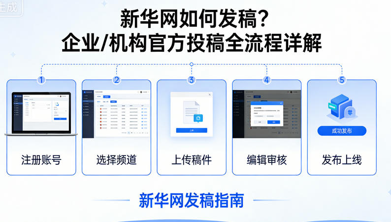 新华网如何发稿？企业/机构官方投稿全流程详解