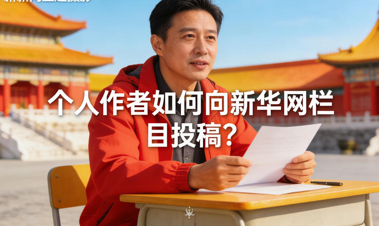 个人作者如何向新华网栏目投稿？