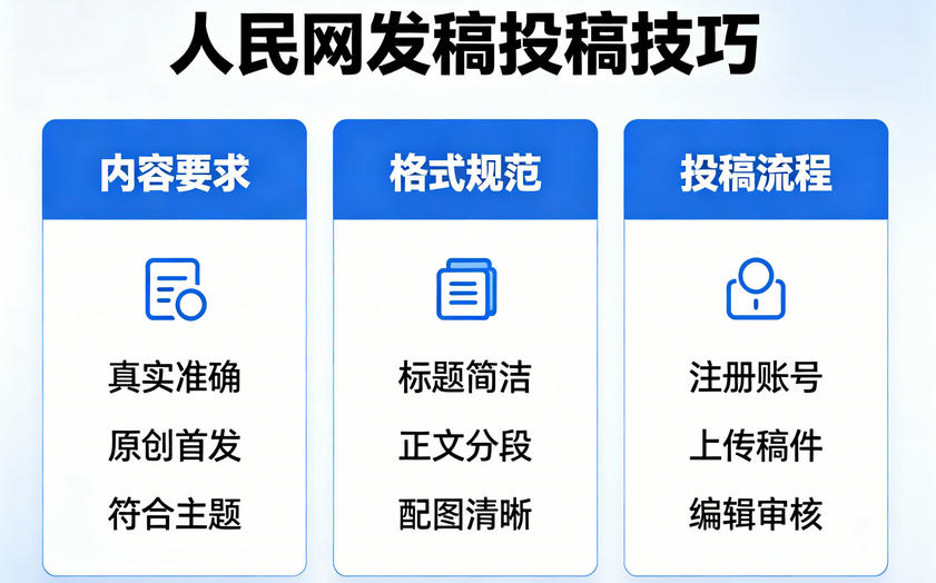 人民网发稿投稿技巧,如何在人民网发布文章？