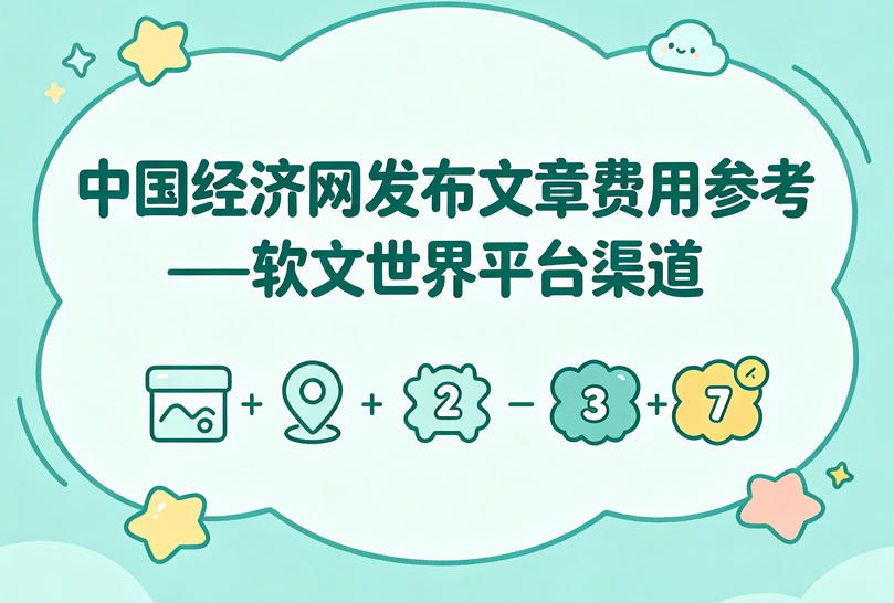 中国经济网发布文章费用参考——软文世界平台渠道价格