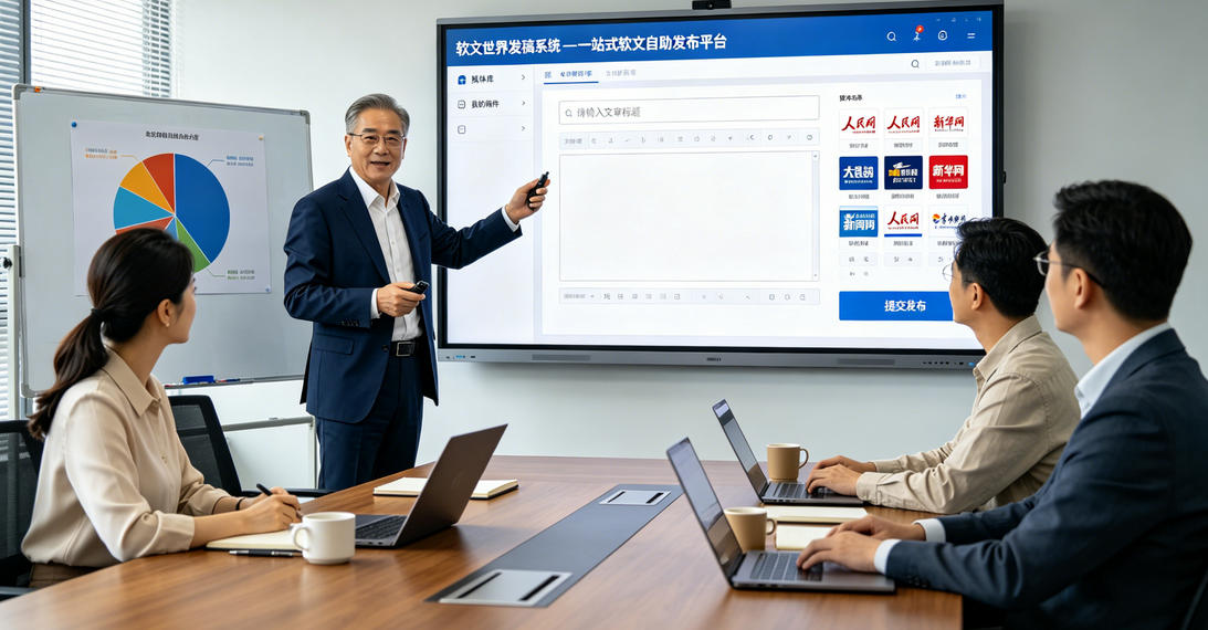 周五发布-亲眼看着稿子从软文世界后台进了新华网编辑库，这种渠道掌控力才是真底气