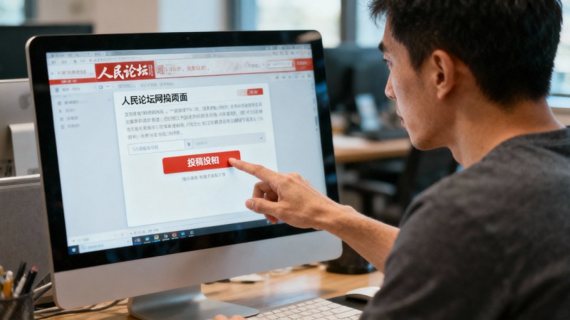 人民论坛网免费投稿怎么操作？官方投稿入口