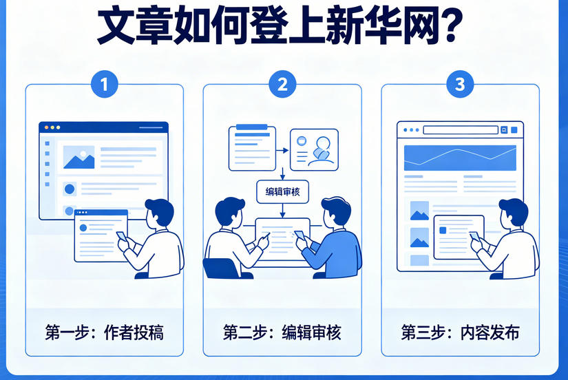 想要文章登上新华网？手把手教你如何发稿与审核要点