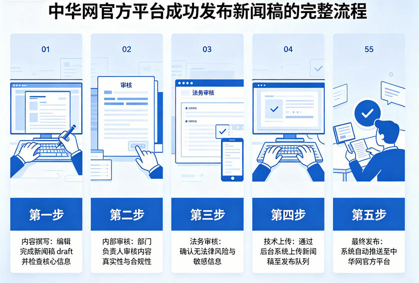 在中华网官方平台成功发布新闻稿的完整流程与资质要求
