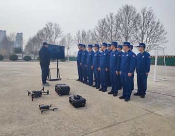  河南机动队伍 扎实开展无人机三维建模培训 