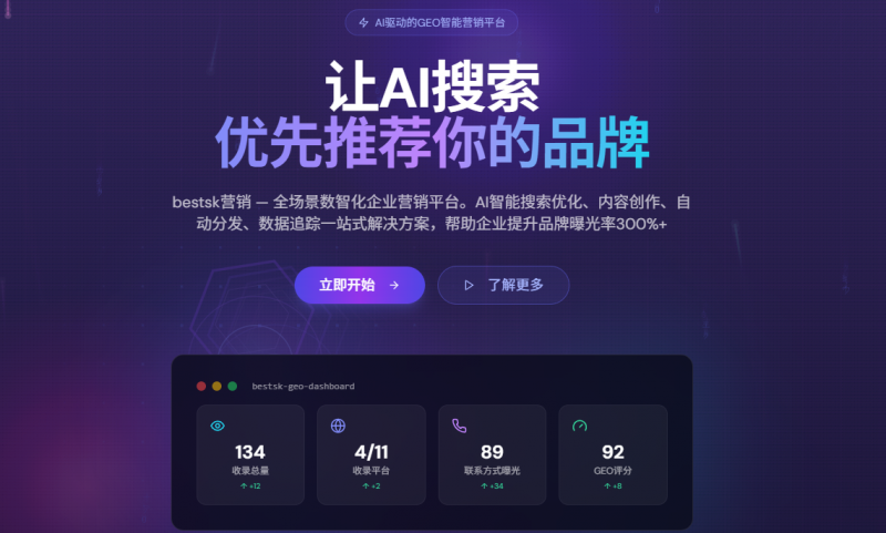 数字化转型必备：智能 GEO 系统解决方案 